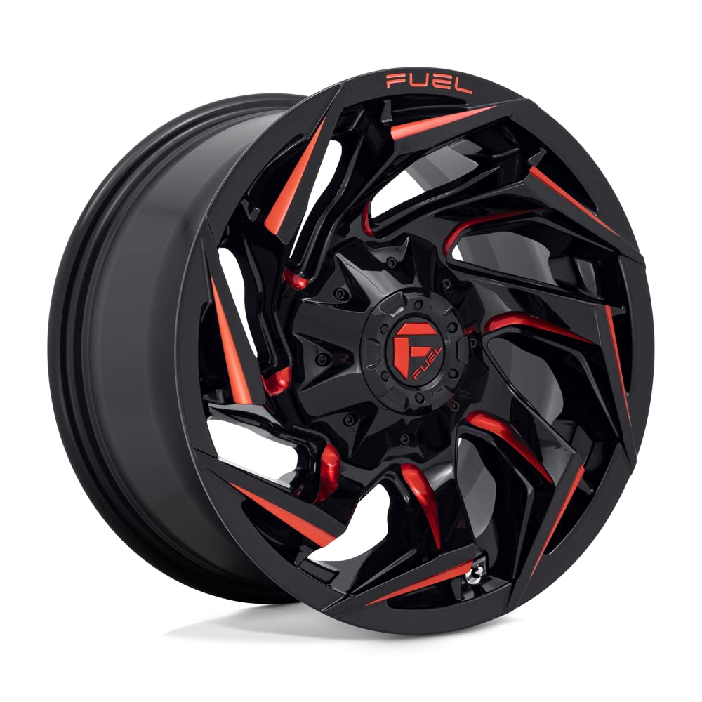 1PC Fuel D755 18X9 8X6.5 GL-BLK-MIL-RTTC 01MM - D75518908250