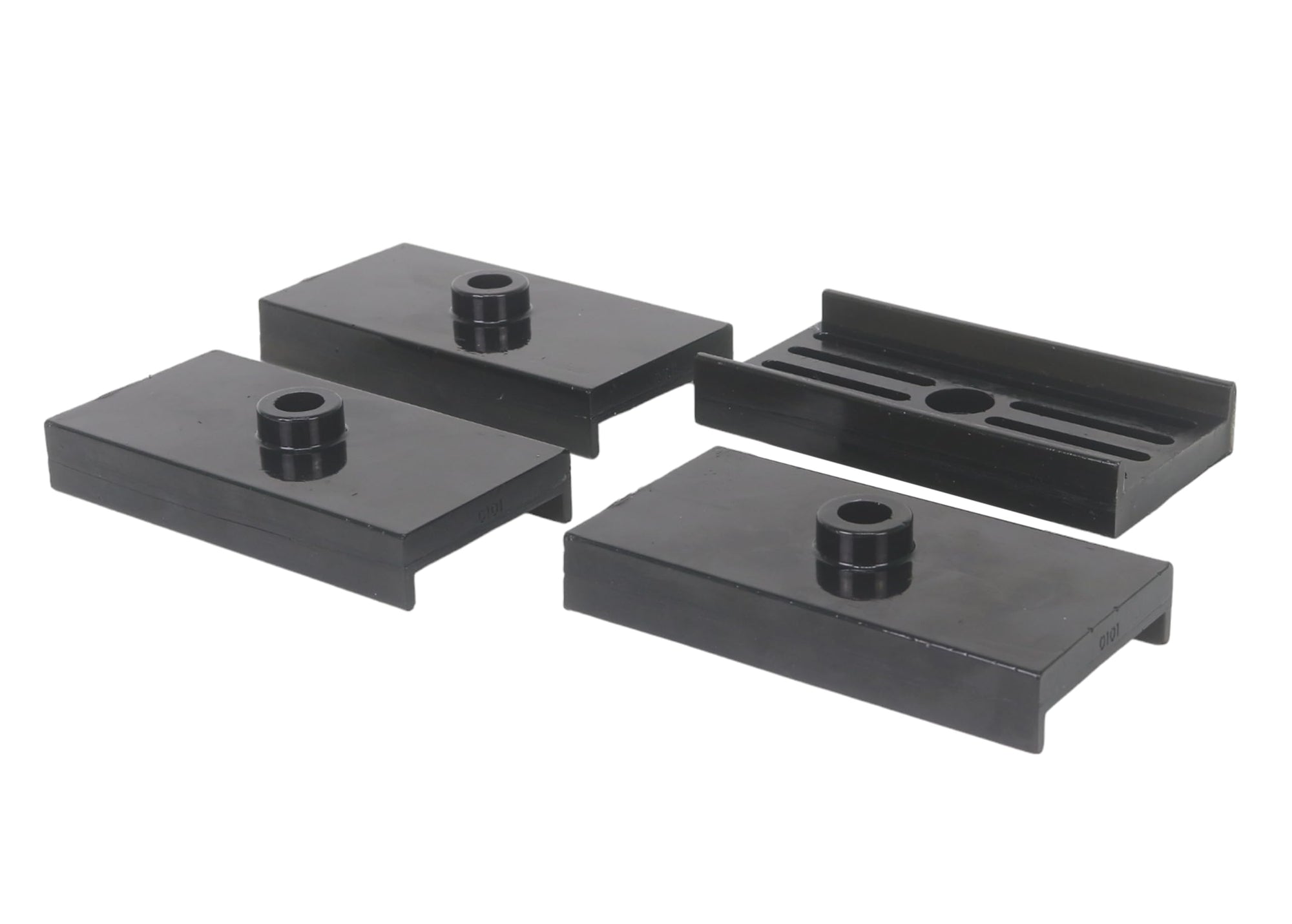 Rear Leaf Spring Bushing Whiteline W71413, Black