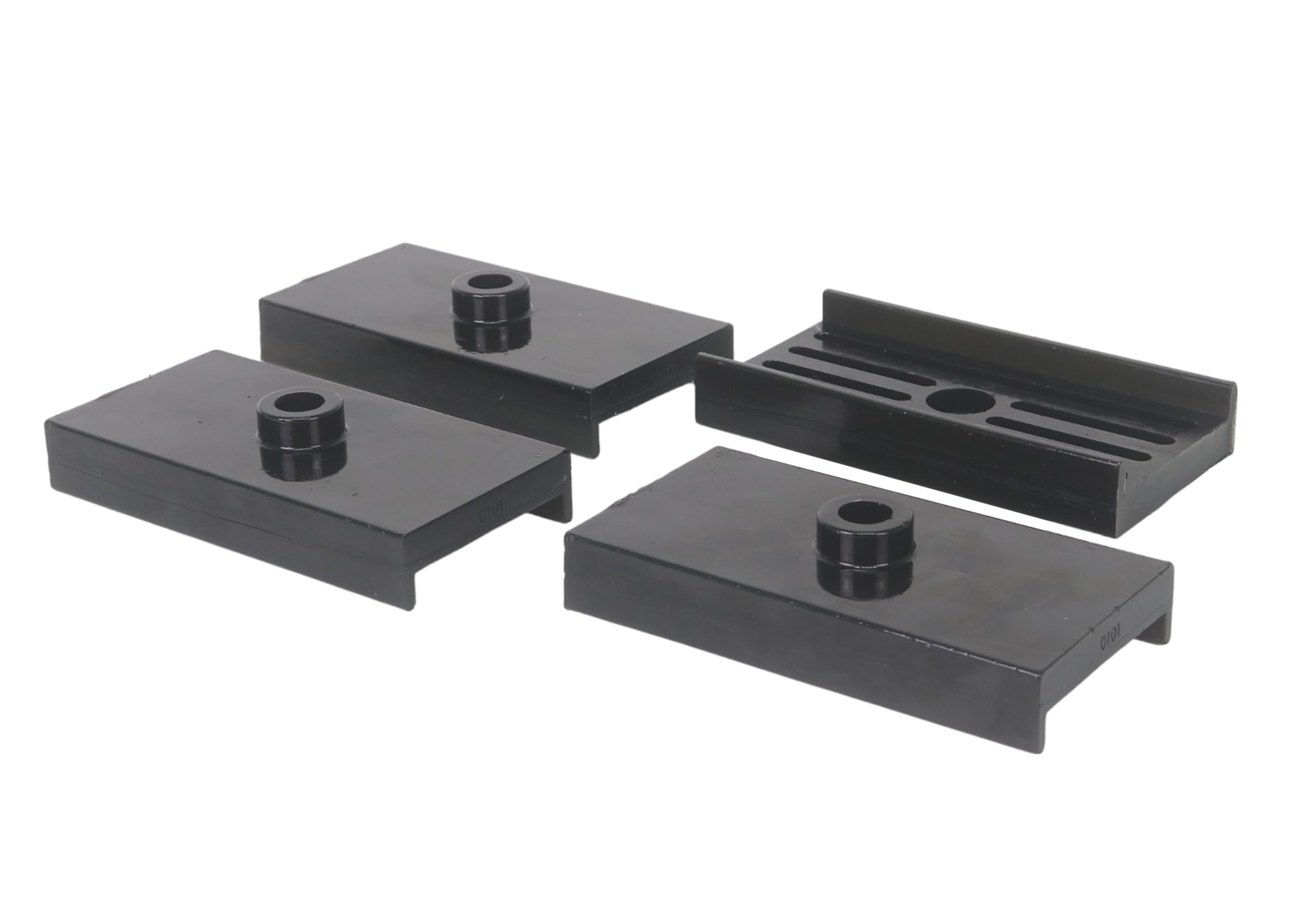 Rear Leaf Spring Bushing Whiteline W71413, Black