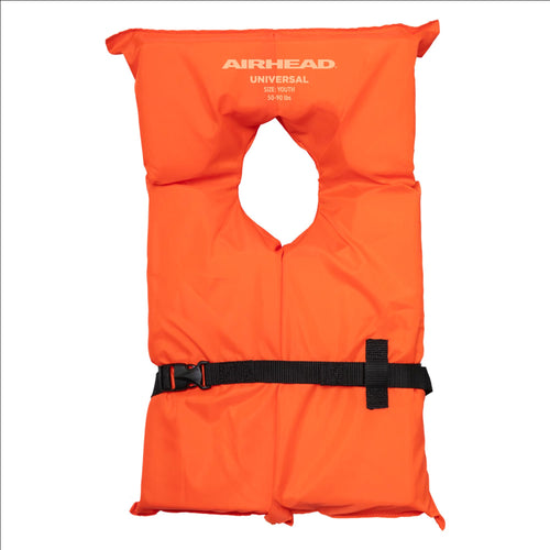 Youth Airhead Type II Keyhole Life Jacket, Coast Guard Approved, Orange