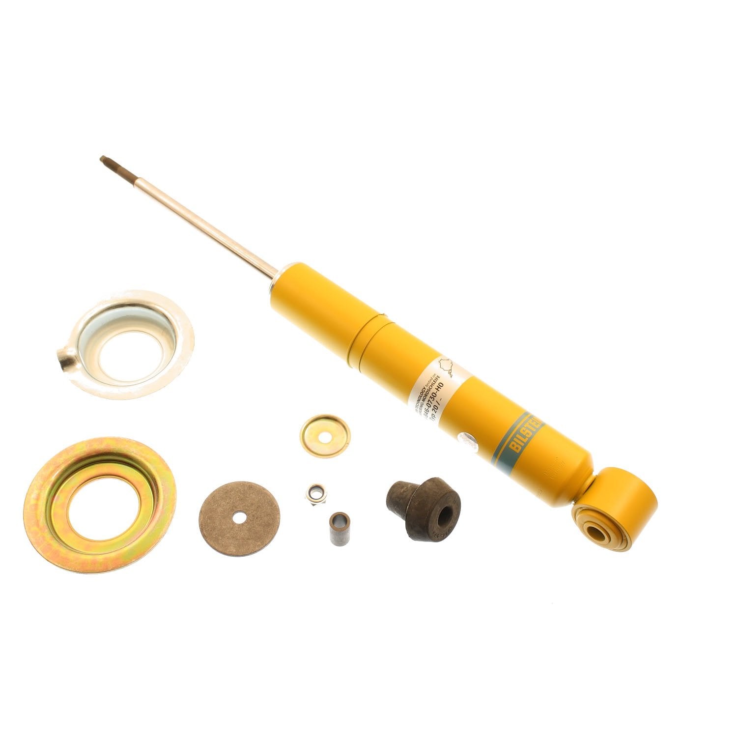 Monotube Bilstein Shock Absorber, 46mm, Rear, Yellow 24-007306