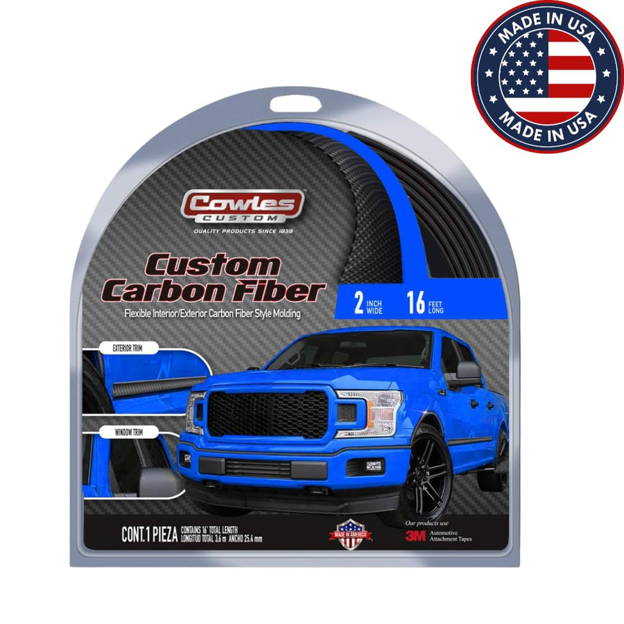 Custom Cowles Carbon Fiber Style Molding for Trucks and SUVs