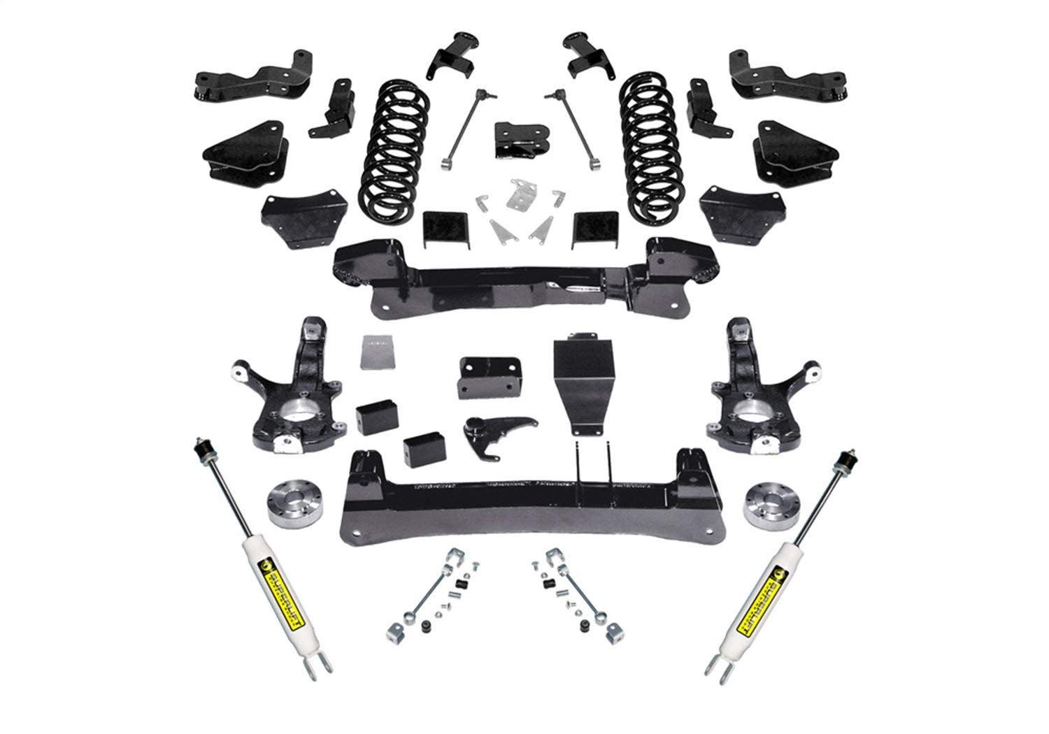 SUPERLIFT SUSPENSION RealTruck 6" Lift Kit for Suburban/Tahoe/Yukon | Complete Lift Kit with Front Shadow Series Shocks | K123 | Fits 2000-2006 Chevrolet Tahoe / Suburban / GMC Yukon / Yukon XL