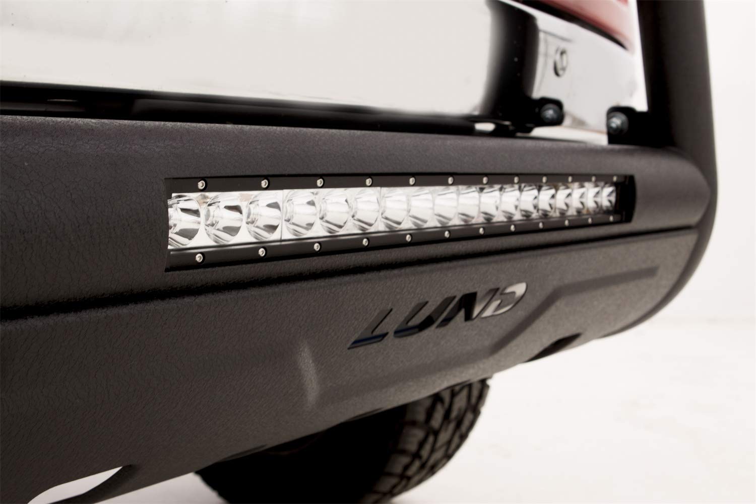 Black Bull Bar W/Led Light Bar RealTruck for 2019 Ram 1500