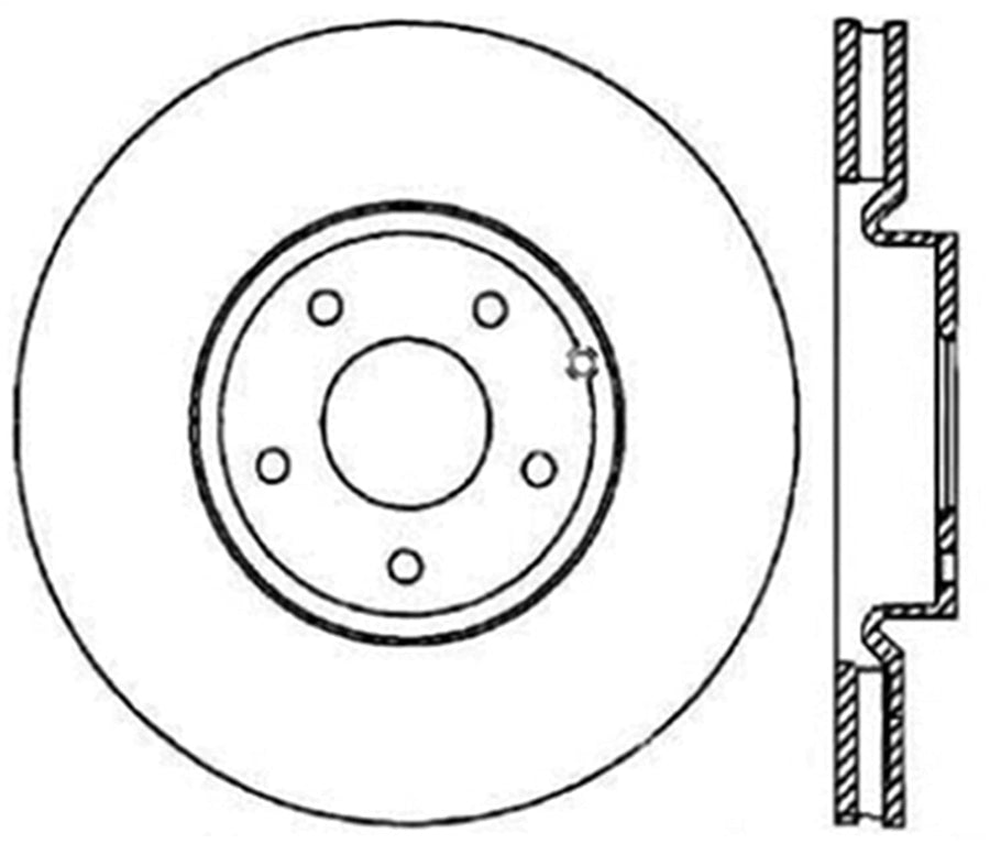 Brake Rotor StopTech 125.42079CRY
