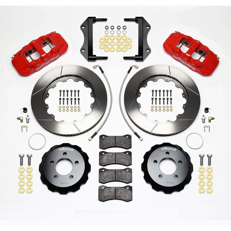 Red AERO6 Front Hat Kit,14.25