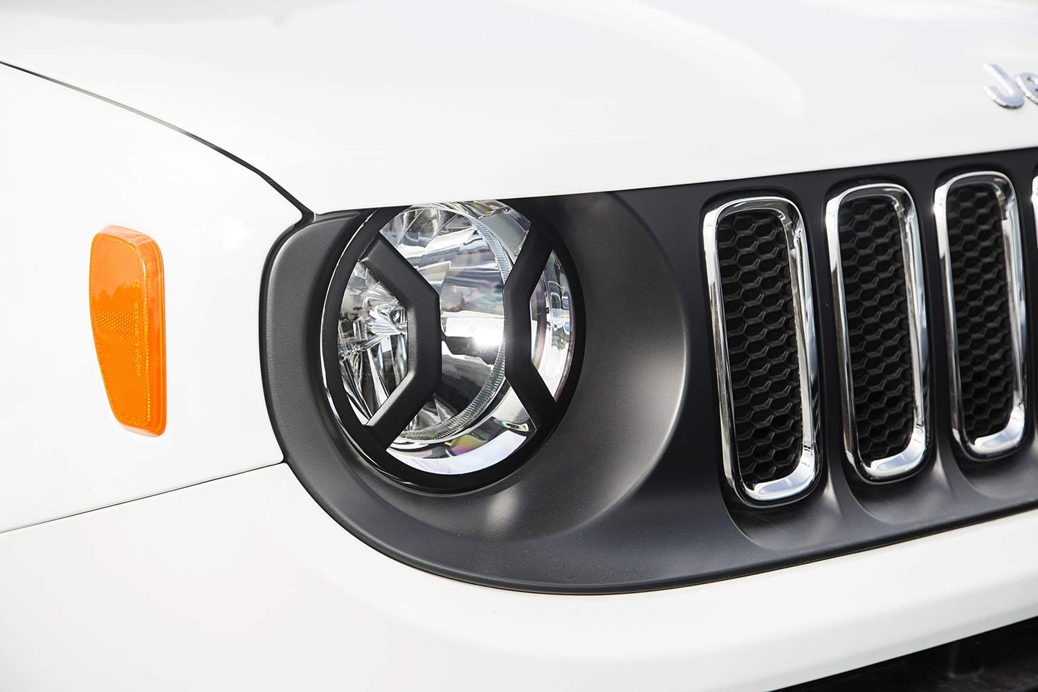 Euro Guard Rugged Ridge Kit for Various Jeeps | Headlight | 11230.20 | Fits 2015-2018 Jeep Renegade Latitude/Limited/Sport/Trailhawk; 2016 Renegade 75th Anniv; 2018 Renegade Altitude