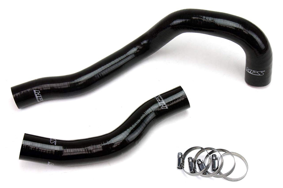 Black HPS 57-1225-BLK Silicone Radiator Coolant Hose Kit
