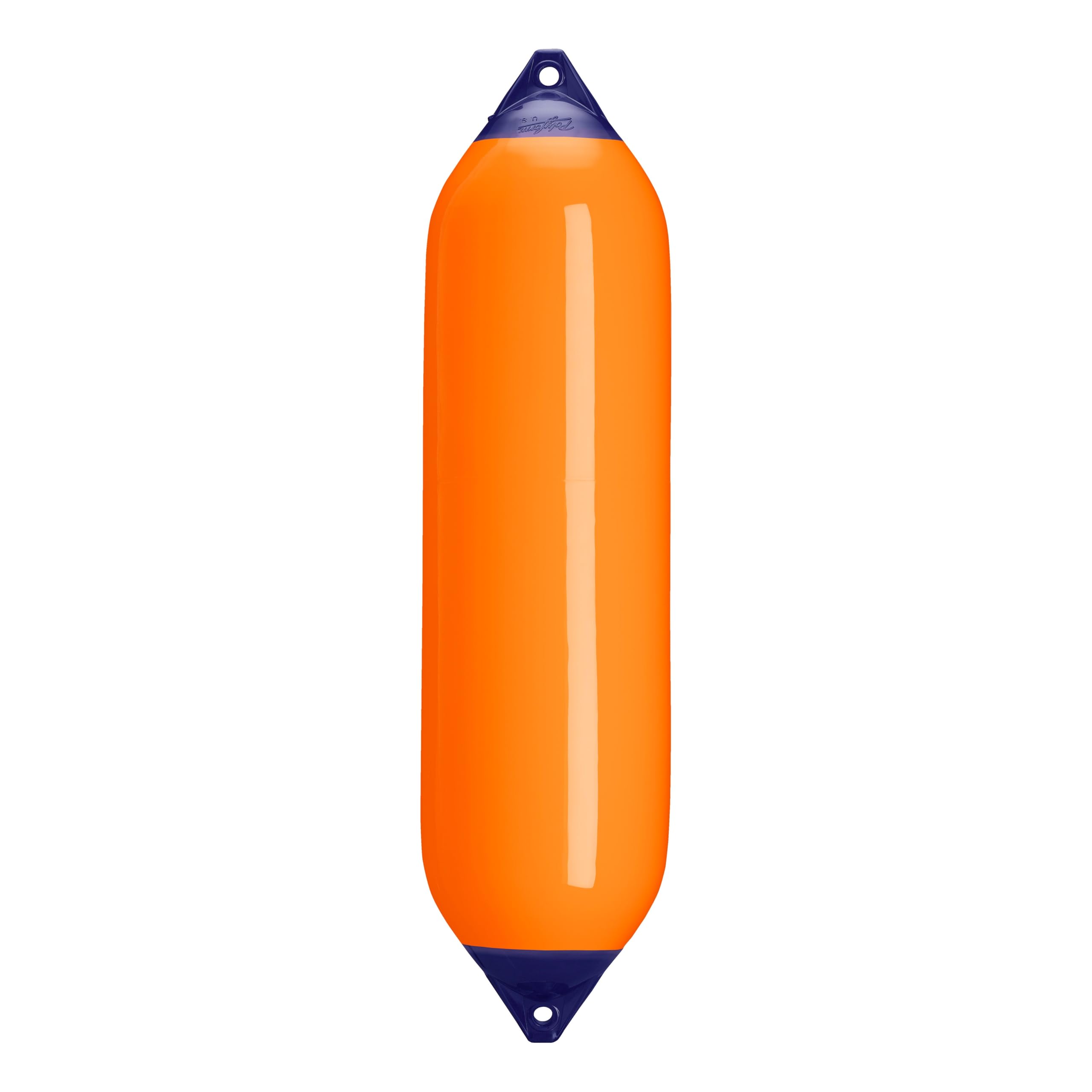 Polyform F-8 Standard Boat Fender F-Series - Blue Ropehold Orange