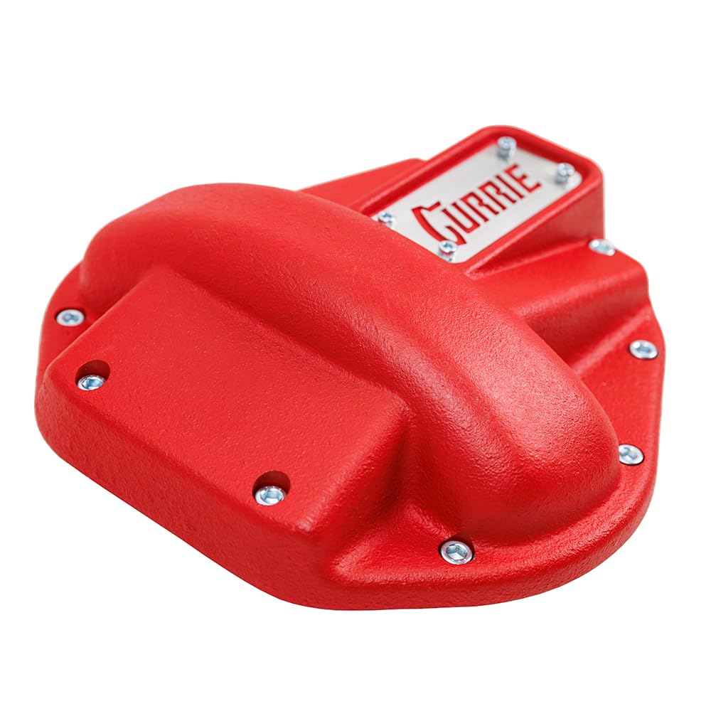 Nodular Iron Currie Differential Cover for Dana 44 (Red)