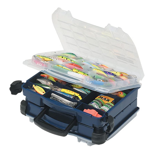 Plano Two Sided Double Cover Tackle Organizer, Premium Tackle Storage