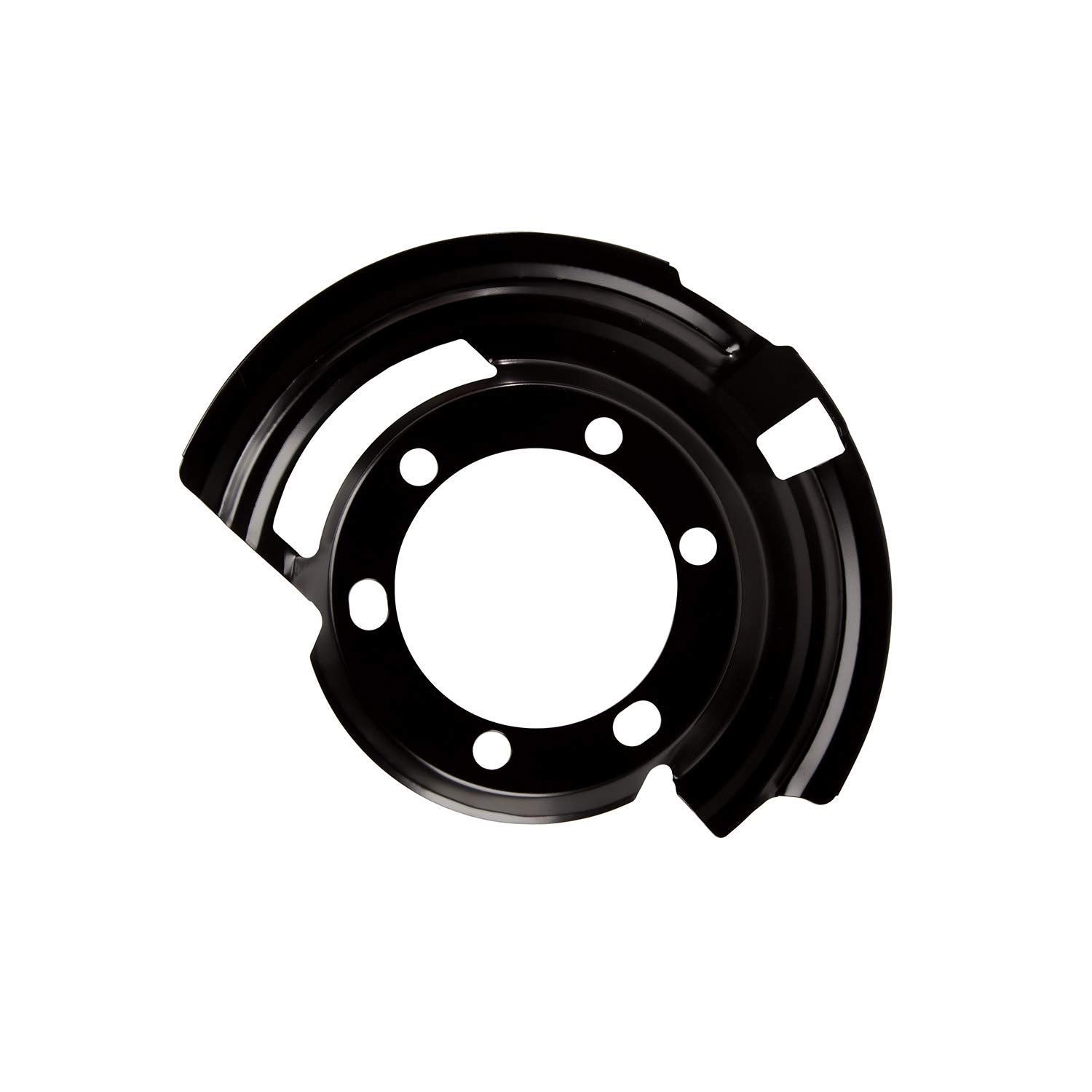 11121.04 | Omix-Ada | Brake Dust Shield, Front, Left | OE Reference: 52005477 | Fits 1984-2006 Jeep YJ / TJ / ZJ / XJ / MJ