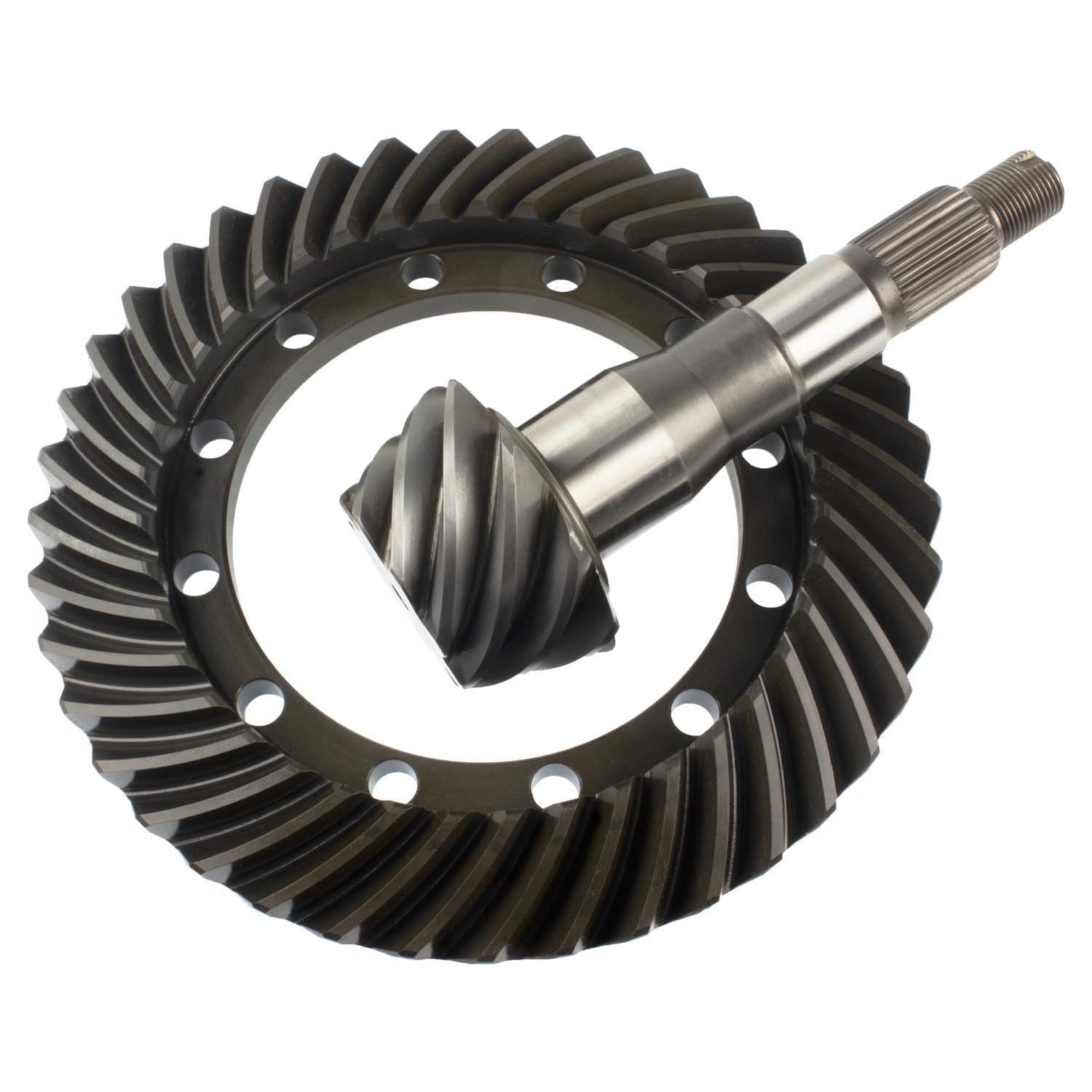 Differential Ring & Pinion EXCEL TL95456, For Toyota 9.5" Axles, Gear Ratio 4.56, 9-Bolt, 27-Spline, 9 Pinion & 41 Ring Tooth - Fits 1968-1998 Toyota Land Cruiser, Replaces Motive Gear T456L