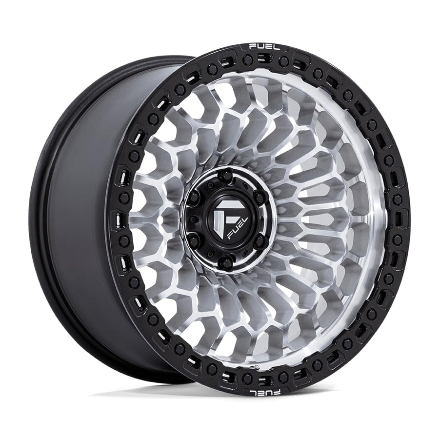FUEL OFF-ROAD 20X10 FC870 SINISTER, 5X5.0, 4.79, 18mm MACHINED W/MATTE BLACK LIP - FC870DB20105018N