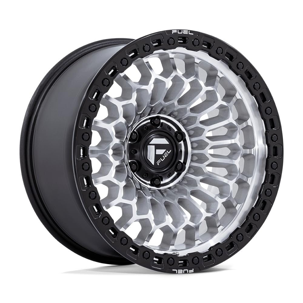 FC870 SINISTER FUEL OFF-ROAD 20X9, 6X135, 5.04, 1mm MACHINED W/ MATTE BLACK LIP - FC870DB20906301