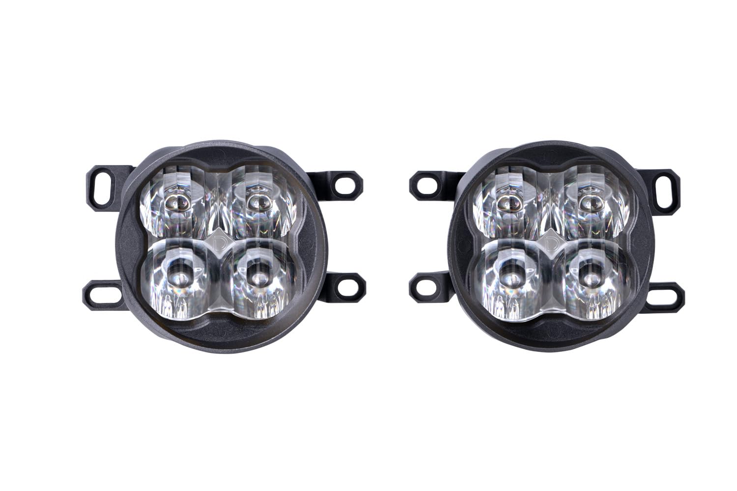 Diode Dynamics SS3 LED Fog Light Kit with Backlight compatible with Lexus IS350 2011-2013, White SAE Fog Pro