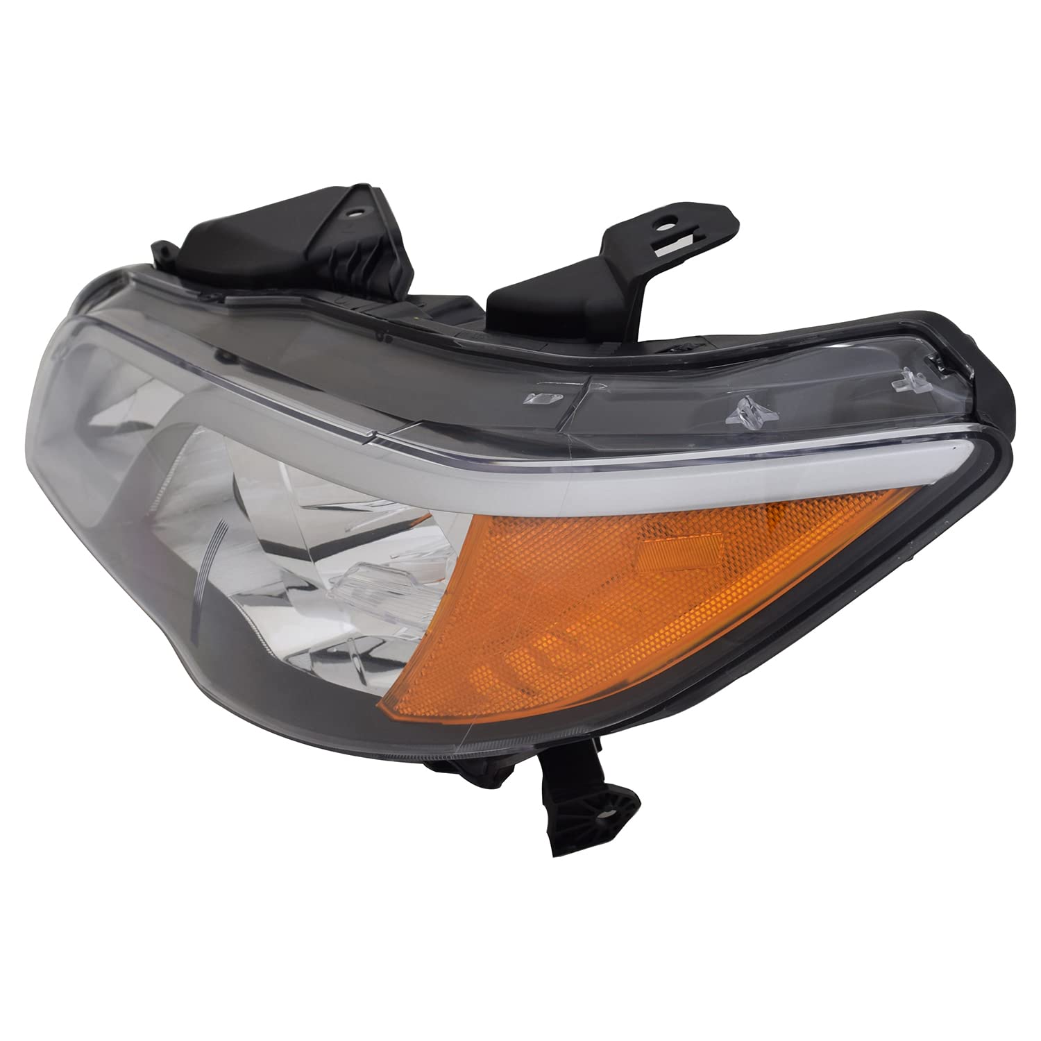 Left TYC Headlight Assembly Compatible with 2013-2015 Acura RDX
