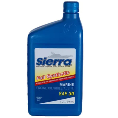 SAE 30 Full Synthetic Oil Sierra (Quart), 18-9410-2