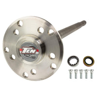 TEN Factory MG31116 Spline Drive Bolt Pattern Axle Shaft Assembly for Chrysler 8.25, 27-Spline, 29.75" Length, 5x4.5 Bolt Pattern Fits Jeep Cherokee XJ Differential, Includes Bearings, Seals & Studs