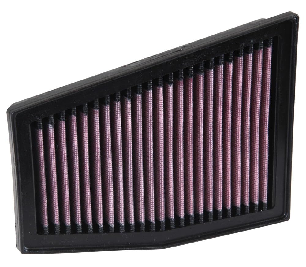 K&N Engine Air Filter: Washable, Increase Power & Acceleration, Premium, Replacement Car Air Filter: Compatible with 2010-2015 AUDI (A4, A5, RS4, RS5), 33-3031
