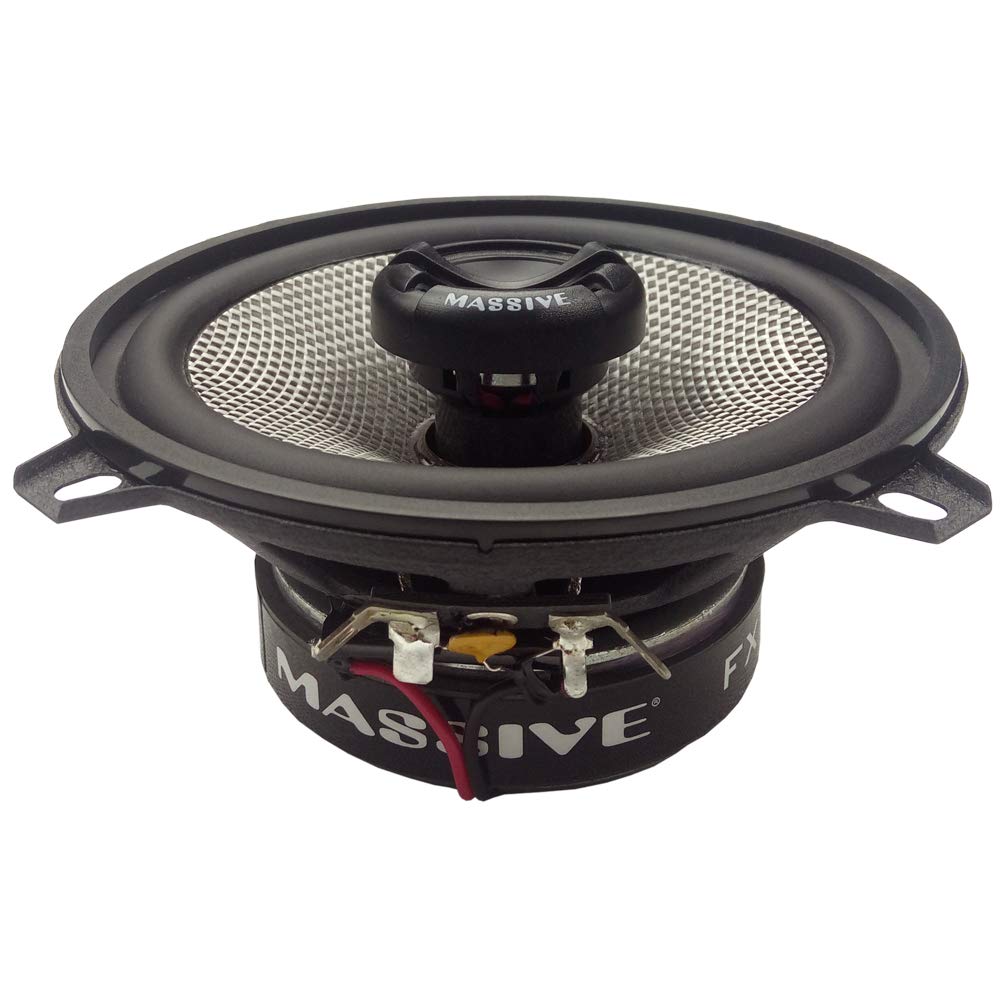 5.25" Coaxial Car Speakers Massive Audio FX5 | 150W Max Power, 8oz Magnet, 88dB Sensitivity – Premium Sound Upgrade for Car Audio Systems