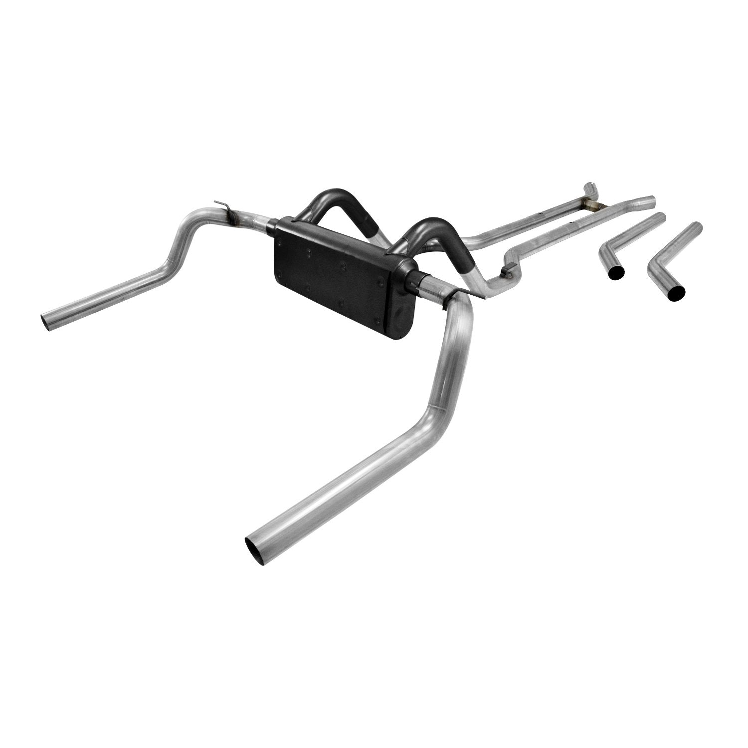American Thunder Flowmaster 817104 Crossmember-Back Exhaust Kit 2.5 Inch Stainless Steel Compatible with 1967-1974 Chevy Camaro, Pontiac Firebird and 1968-1974 Chevy Nova with V8 engine