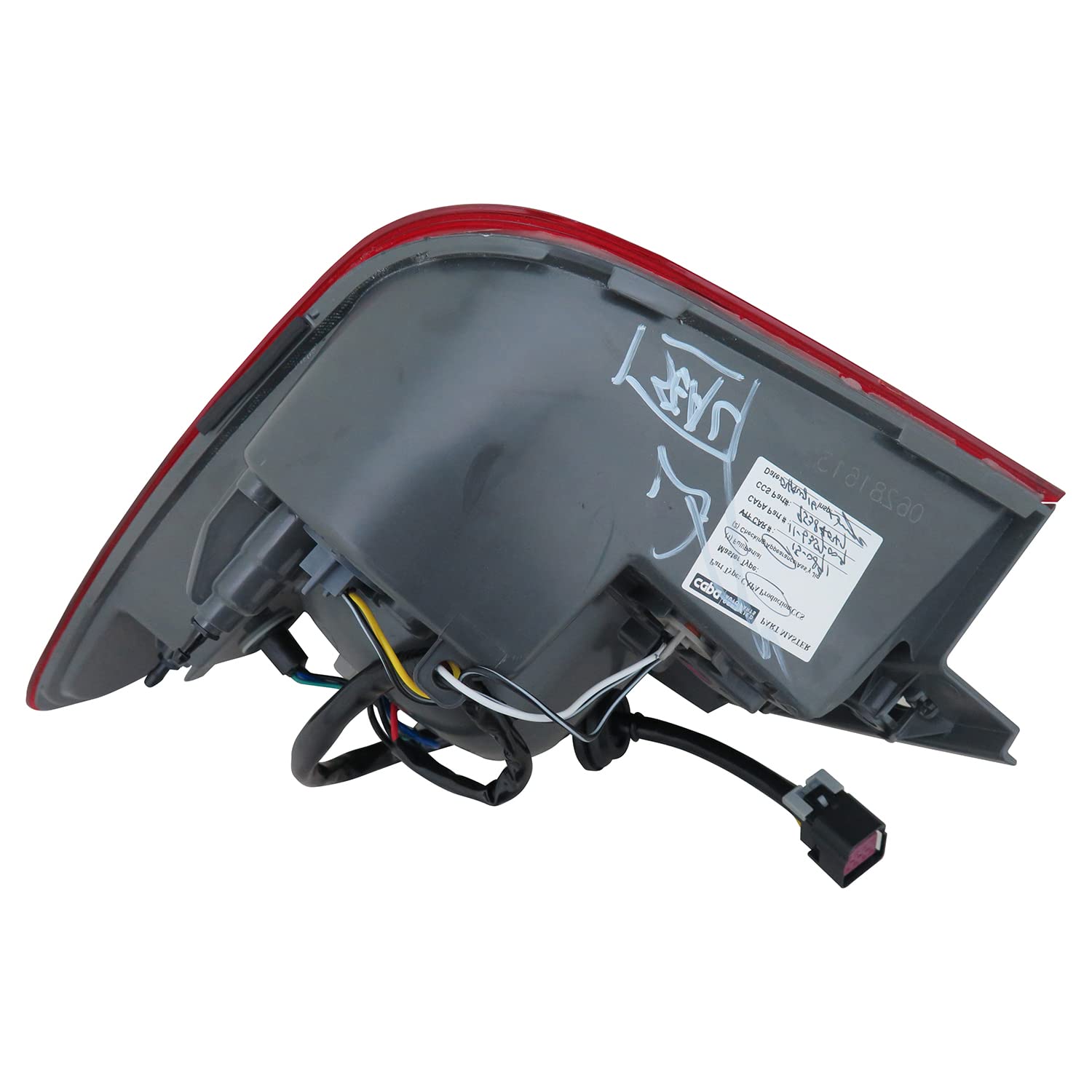 Left TYC Tail Light Assembly Compatible with 2011-2015 Chevrolet Cruze