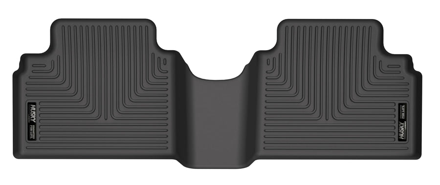 Weatherbeater Husky Liners Floor Mats | Fits 2021-2025 Hyundai Elantra | 2nd Row, 1-pc Black - 12841