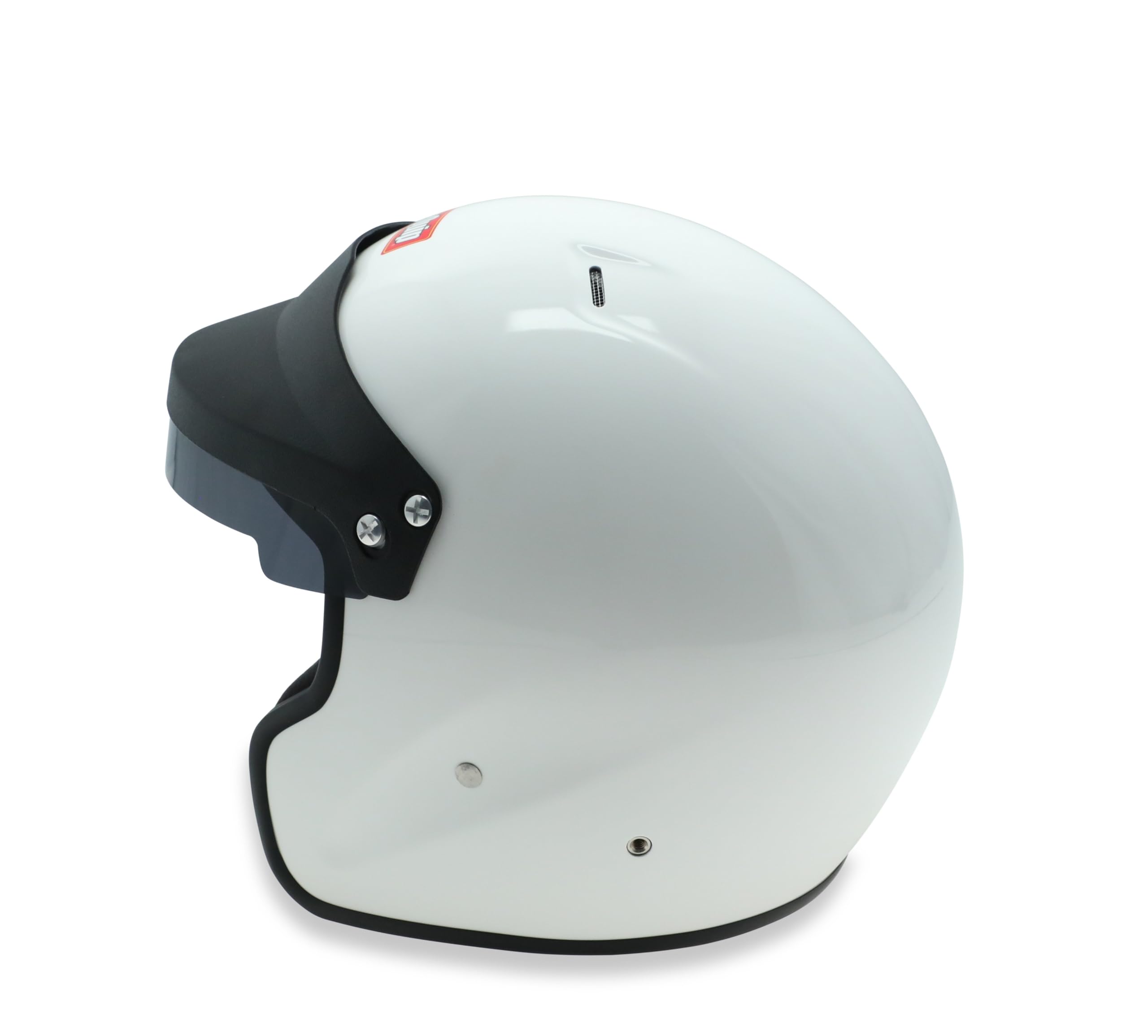 Open Face Helmet RaceQuip OF20 Series Snell SA-2020 Rated Gloss White Large 256115