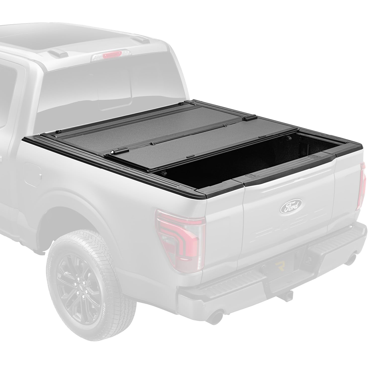 BAK BAKFlip MX4 Hard Folding Truck Bed Tonneau Cover | RealTruck 448330 | Fits 2017-2026 Ford F-250/350 Super Duty 6' 10" Bed (81.9")