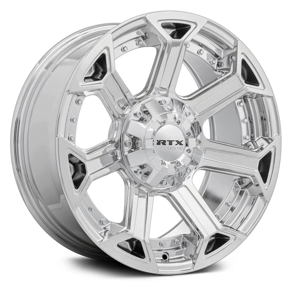 Peak RTX Custom Wheel - 18x9, 0 Offset, 6x139.7 Bolt Pattern, 87.1mm Hub - Chrome Rim