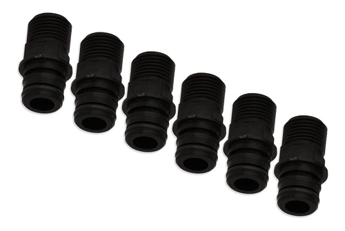 Electric Pump Flojet 20381-000 Fitting - Quad Port x 1/2"-14 Male, Straight (6)