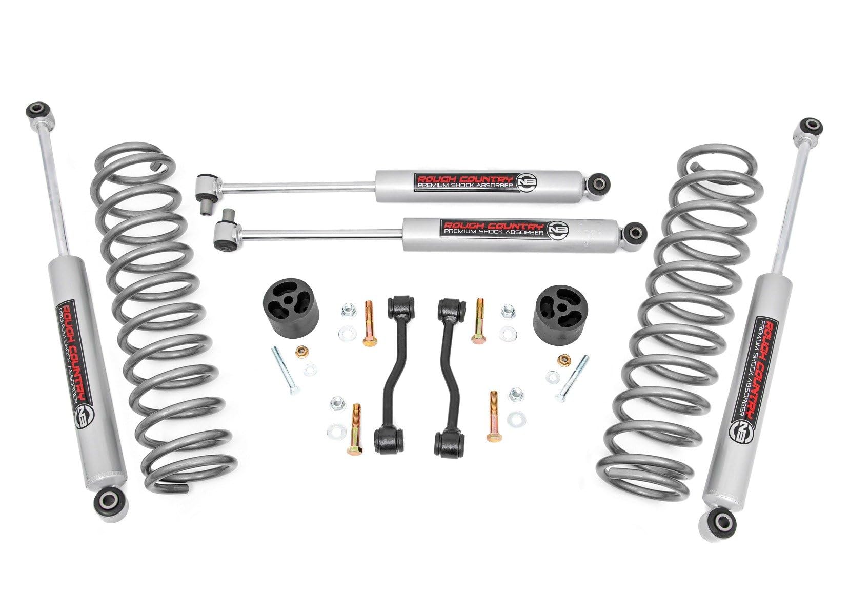 Rough Country 2.5" Leveling Kit for Jeep Gladiator JT 4WD 2020-2024 - 64830B