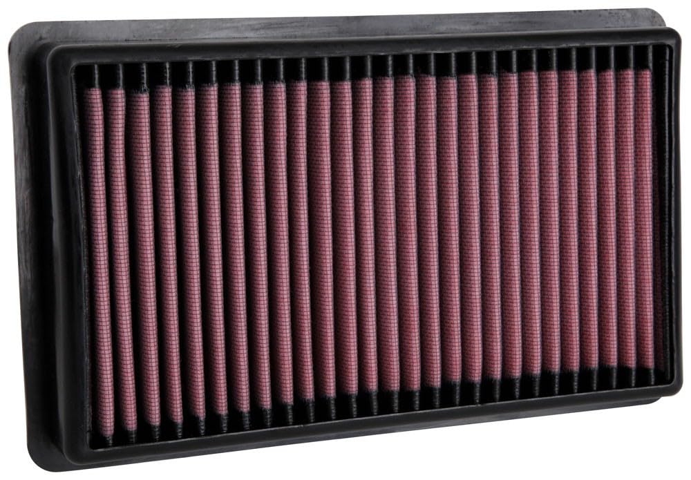 K&N High-Flow Original Engine Air Filter: Increase Power: Premium, Washable: Compatible with 2020-2023 JEEP: Gladiator, Wrangler JL, 33-5106