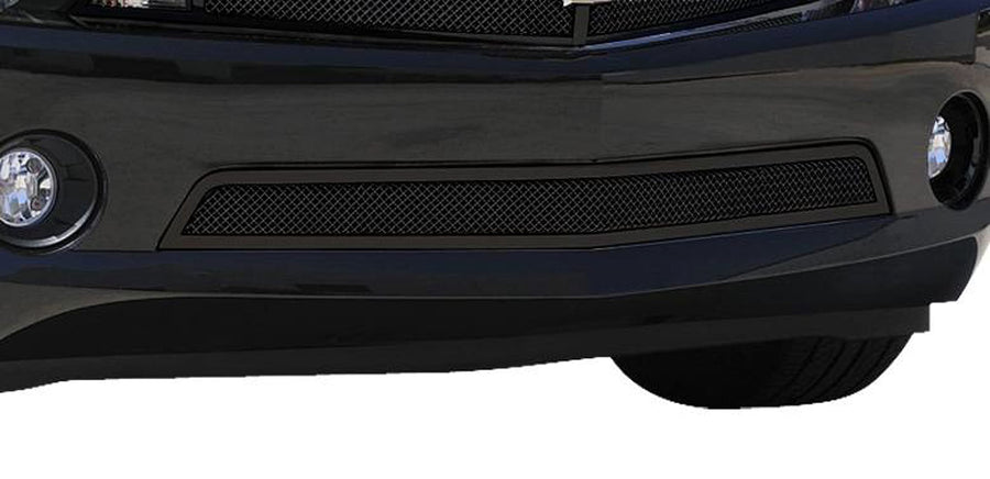 Upper Class T-Rex 52027 Small Formed Mesh Steel Black Finish Bumper Grille Overlay for Chevrolet Camaro RS