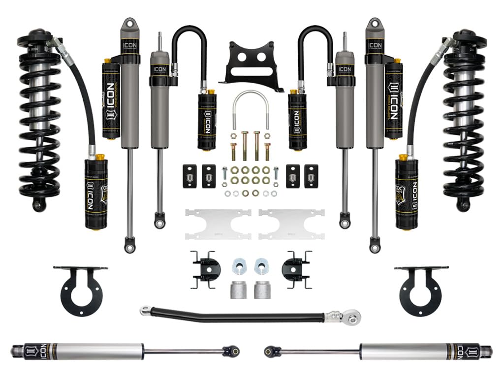 2.5-3" Lift, ICON Stage 5 Coilover Conversion System, Compatible with 2005-2016 Ford F250/F350, K63105