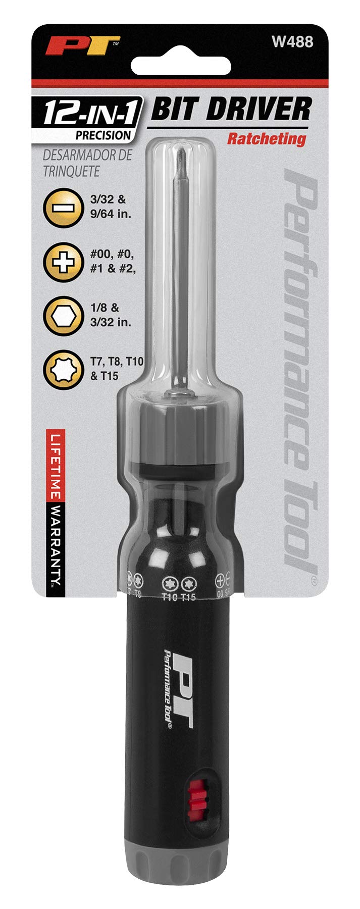 12-in-1 Performance Tool Bit Driver - W488 Precision
