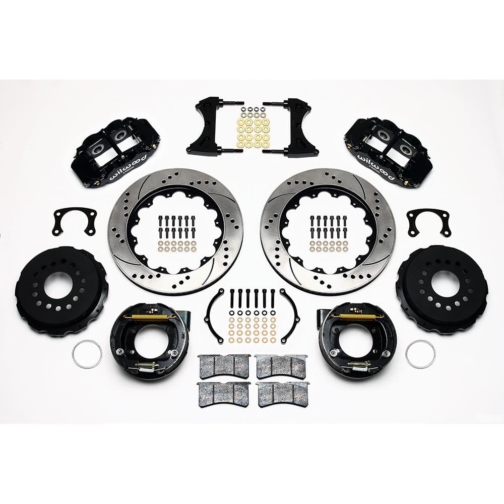 Wilwood Engineering Disc Brake Kit 140-10012-D (Big Ford Rear Style with Parking Brake)