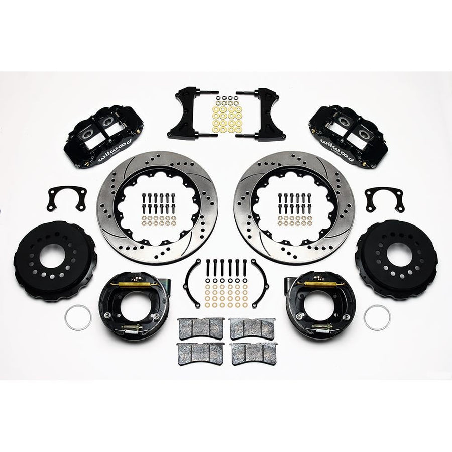 Wilwood Engineering Disc Brake Kit 140-10012-D (Big Ford Rear Style with Parking Brake)