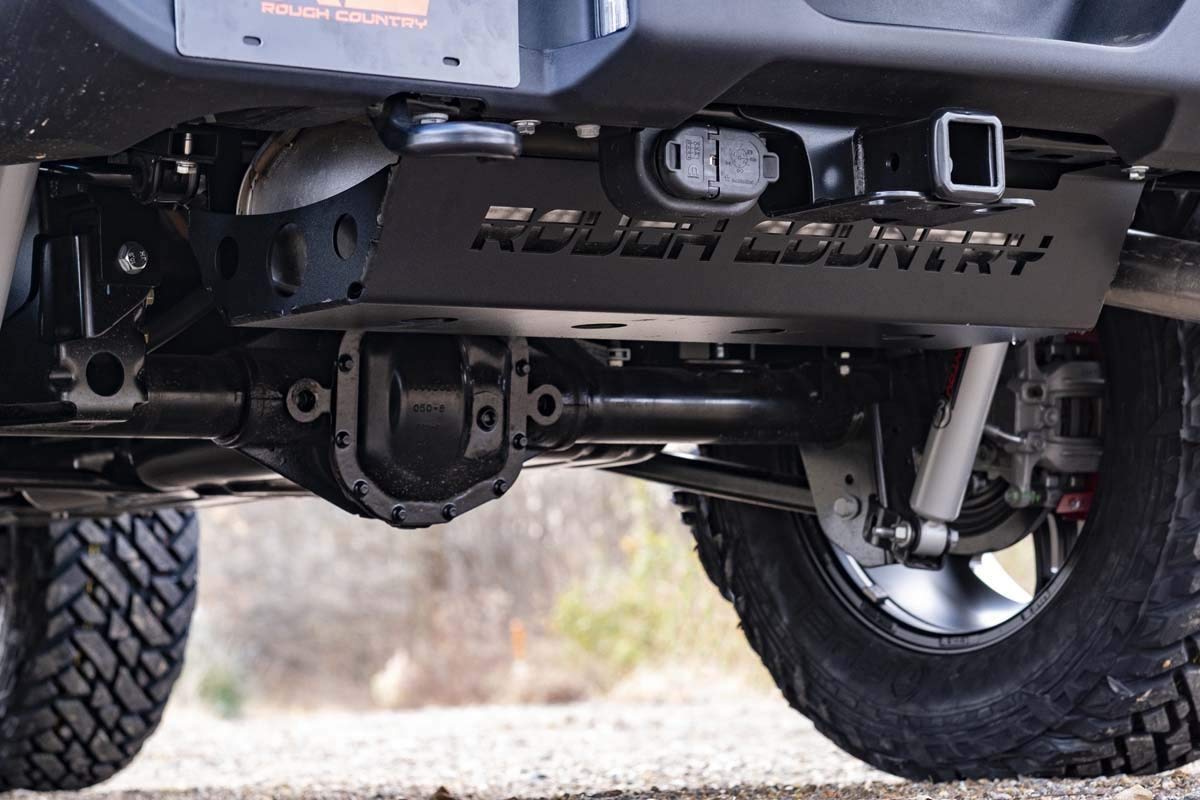 Muffler Rough Country Skid Plate for 2018-2024 Jeep Wrangler JL - 10599