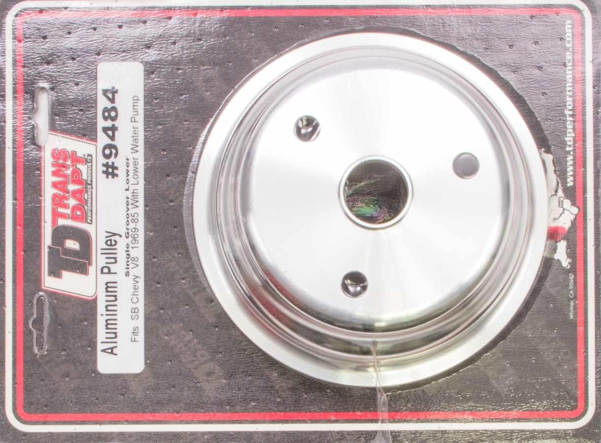 Trans-Dapt 9484 Performance Trans-Dapt Alum Pully Sb Chevy69-85
