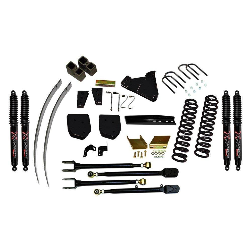 Skyjacker Suspension Lift Kit F11852KH-B w/Shock Black MAX Shocks 8.5 in. Lift Class II