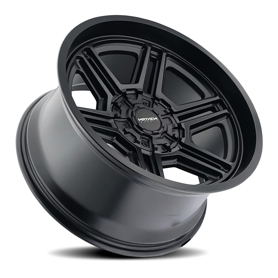 Hermosa Mayhem 8117 Matte Black Wheel (20 x 10. inches /8 x 165 mm, -25 mm Offset)