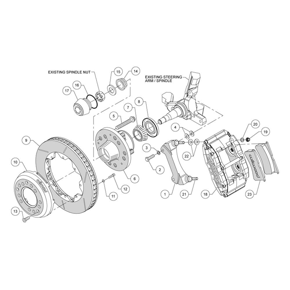 BB Front Kit, FSL4R/ST Road Race