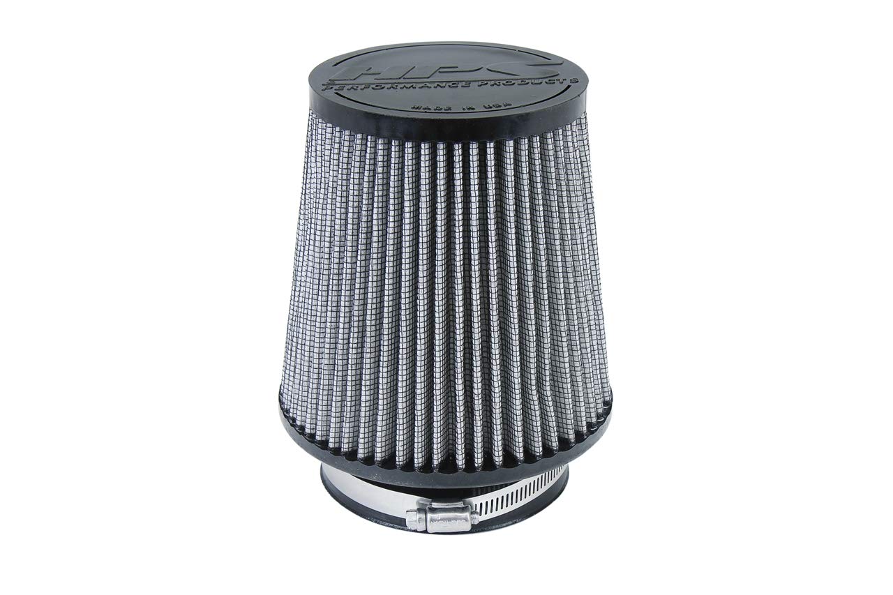 Performance HPS Air Filter 4" ID, 6" Element Length, 7.75" Overall Length, Gray, Model Number: HPS-4300
