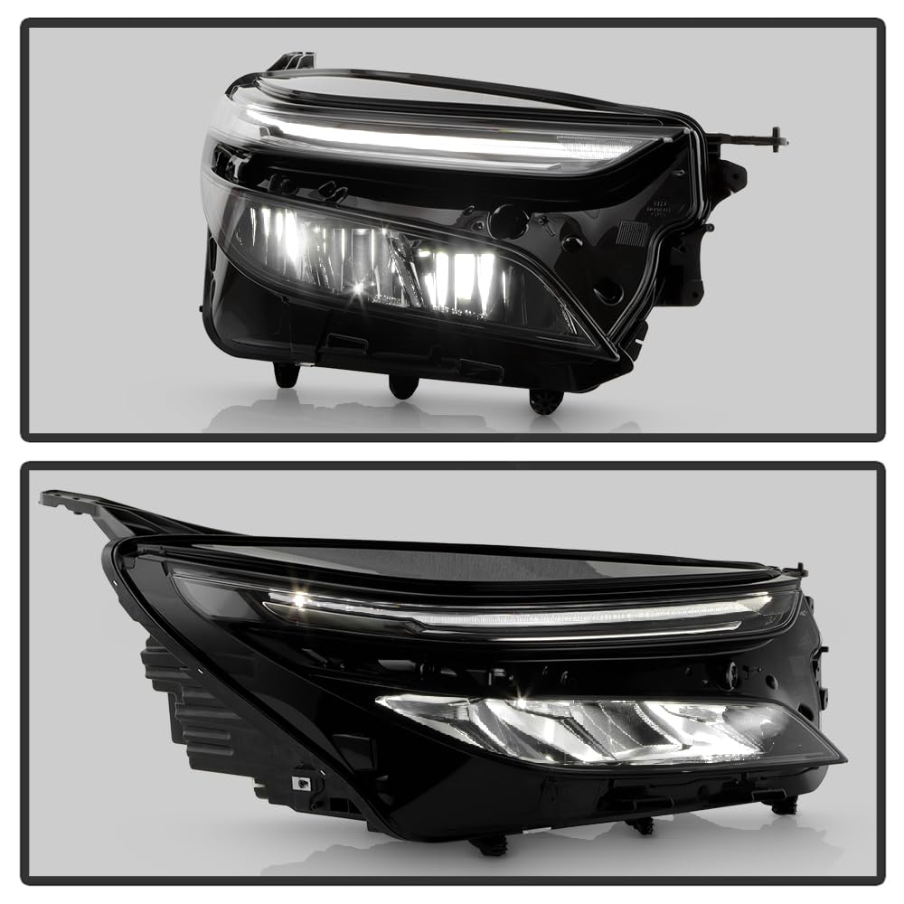 Chevy Equinox Spyder (POE) 22-23 LT/RS (Not Fit LS/Premier) Full LED Reflect High Low Beam Headlight (Non Projector) - OE Right