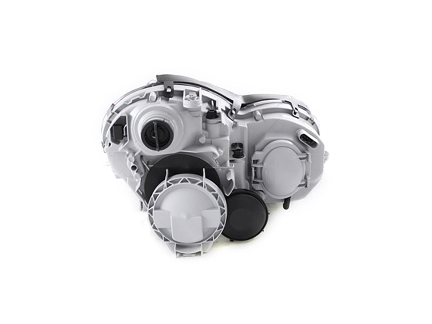 Mercedes-Benz Anzo USA 121079 Projector Black Headlight Assembly - (Sold in Pairs)
