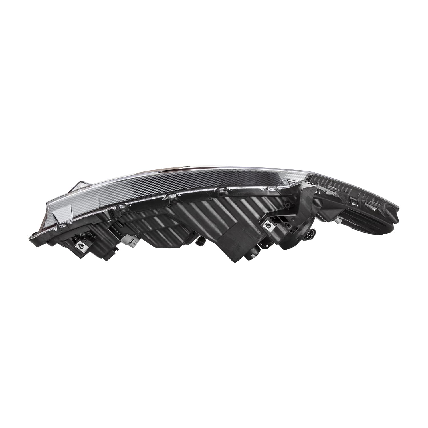 Left TYC Headlight Assembly Compatible with 2011-2012 Honda Accord