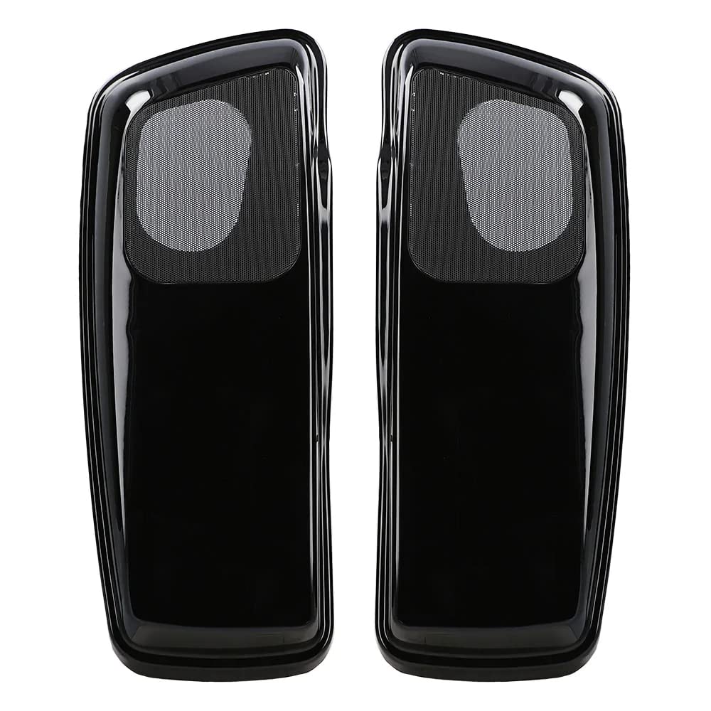 Harley-Davidson Saddle Tramp 2014-Up Saddlebag Covers w/ 6x9 Speaker Adaptors, Saddlebag Replacement Covers & Seat Heater (BC-HD69-14U)