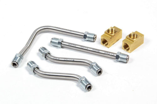 34-51 Holley Fuel Line Kit - 3X2 Carb set-up